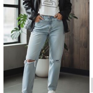 ZARA Sky Blue Denim Jeans size 8